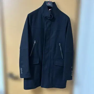 PEUTEREY 블랙 트렌치코트 사이즈 S 178cm/65~75kg