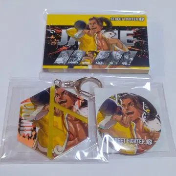 [ 새상품 ] 제이미 세트 스트리트 파이터 캡슐 복권 캔뱃지 스트6