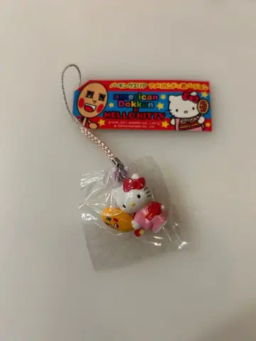 헬로키티 가격표 부착 지역 한정 키티 아메리칸 닷 군 버전