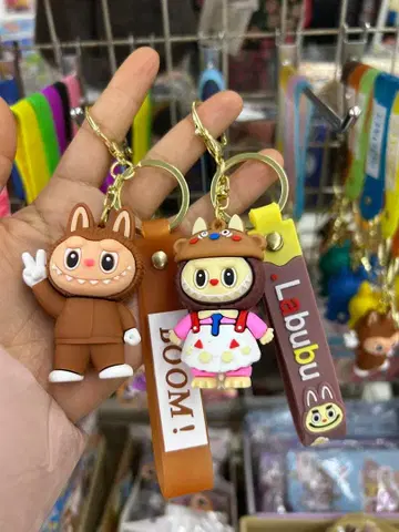 Labubu 아크릴 키링 2개 세트