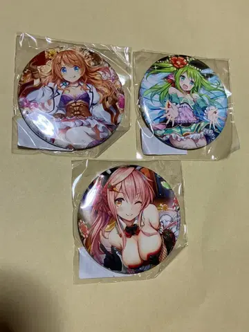 신계의 발키리 WEB 복권 캔뱃지 5개 세트