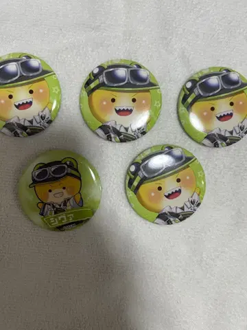 컬러풀 피치 타워 캔뱃지 시바