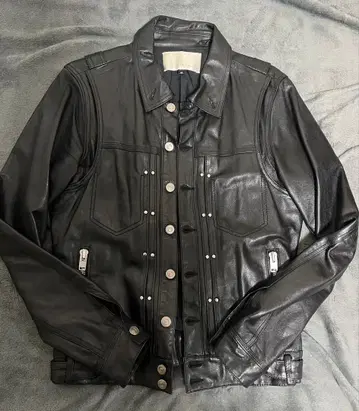 베드 라이너 가죽 자켓 블랙