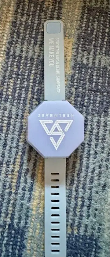 SEVENTEEN 응원봉 퍼플 팔각형