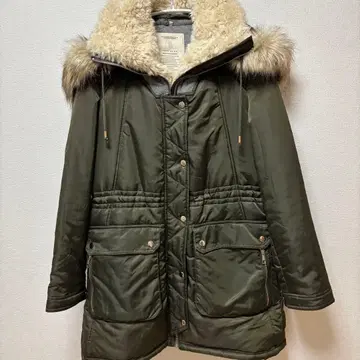 ZARA 자라 밀리터리 코트 모즈 코트 M