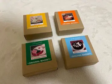 음식 모티브 마그넷 4개 세트