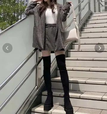 EMODA 에모다 롱 부츠 니하이 M 사이즈