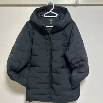 PUFFTECH 블랙 다운 자켓 M