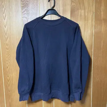 코튼 쭈리 크루넥 fadenavy size 2