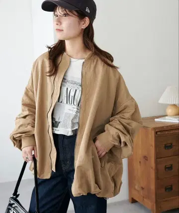 메모리 봄버 블루종 discoat