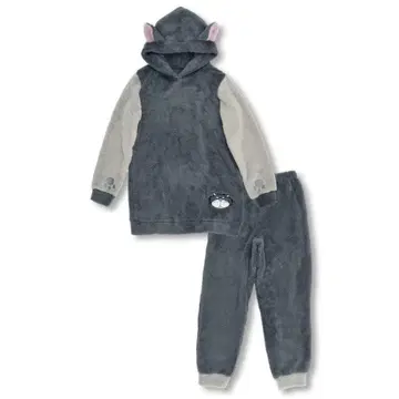 루시퍼 긴팔 파자마 보아 플리스 그레이 Room wear