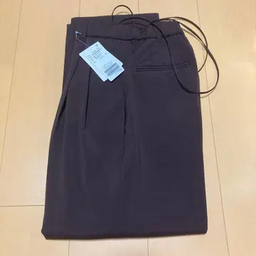 IENA 서스펜더 트윌 팬츠 브라운 34