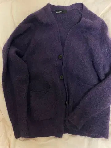 UNITED ARROWS GLR 퍼플 가디건