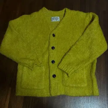 beams future archive 모헤어 가디건 니트