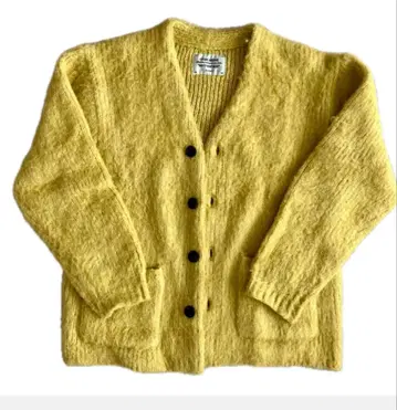 beams future archive 모헤어 가디건 니트