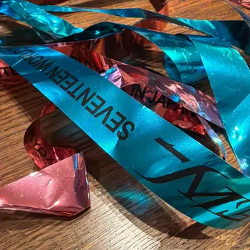 SEVENTEEN NEW 세부치 리본 금테이프 은테이프