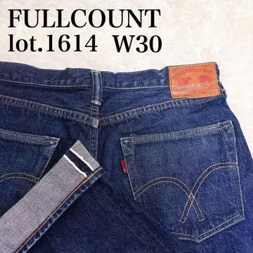 FULLCOUNT 1614 데님 팬츠 W30 다크 네이비 스트레이트