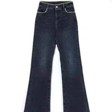 andmary Heart stitch denim navy blue