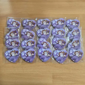 닌타마 타키야샤마루 난자타운 하트 캔뱃지 캔뱃지