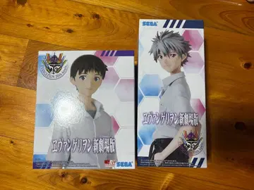 에반게리온 이카리 신지 나기사 카오루 피규어 2체 세트