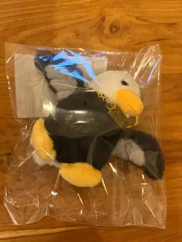 미세스 그린애플 새 봉제 인형 키링 약 10cm