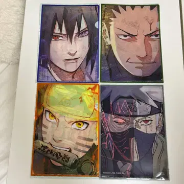 NARUTO 돌풍전 mini 클리어 파일 컬렉션 가챠