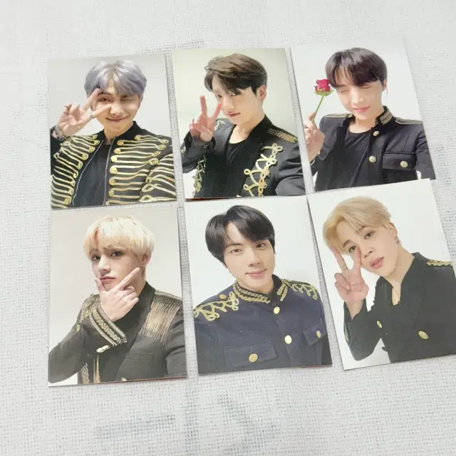 방탄소년단 Butter 군복 포토카드 세트