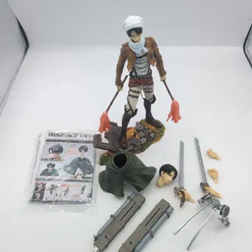 본체만 리바이 청소 버전 [진격의 거인] BRAVE-ACT 시리즈 1/8