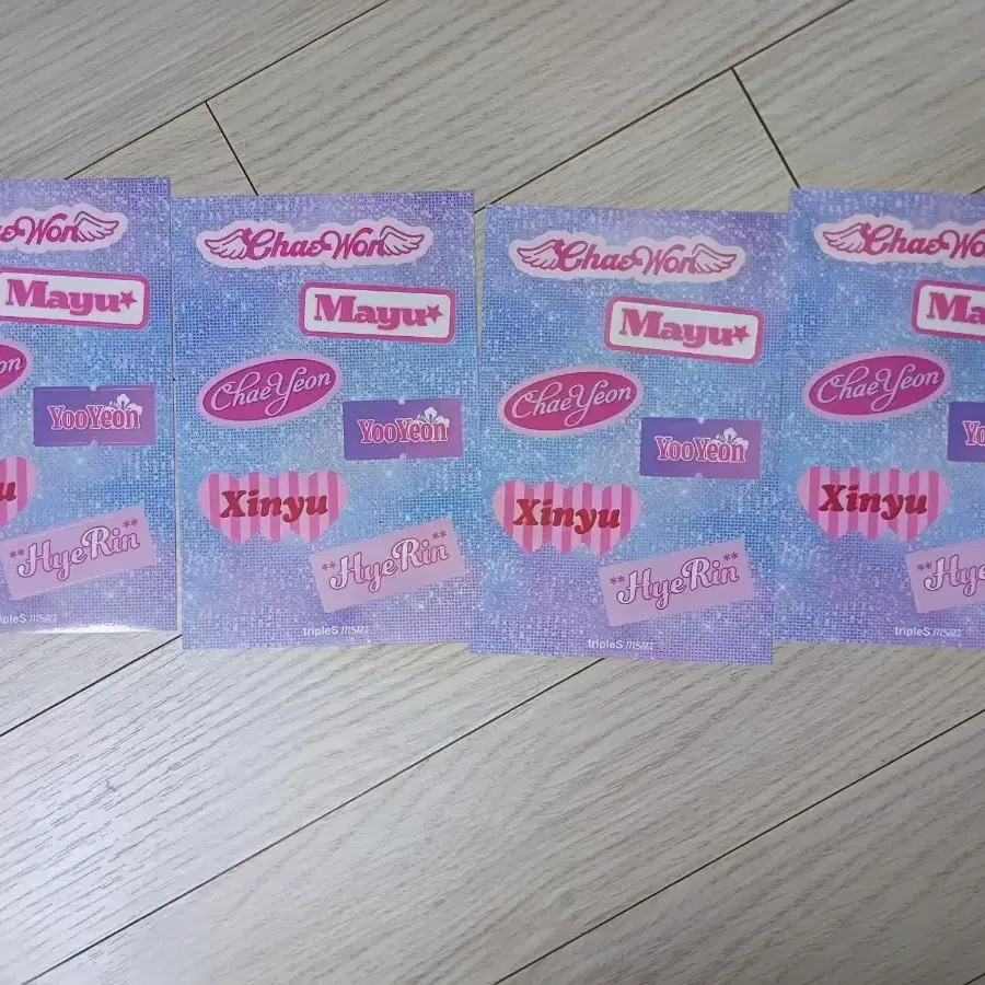 Triples msnz sticker | Bunjang Global