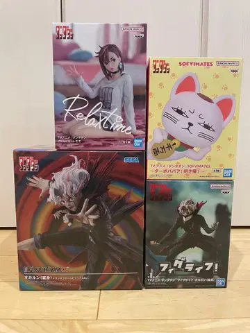 다단단 피규어 4개 세트