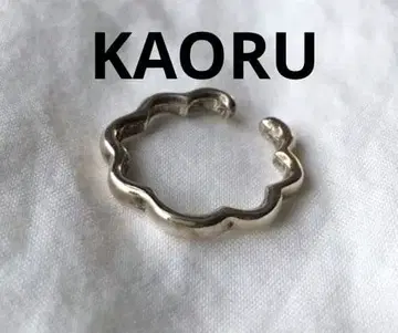 빈티지 KAORU 이어커프 실버 미모사 SILVER 반지
