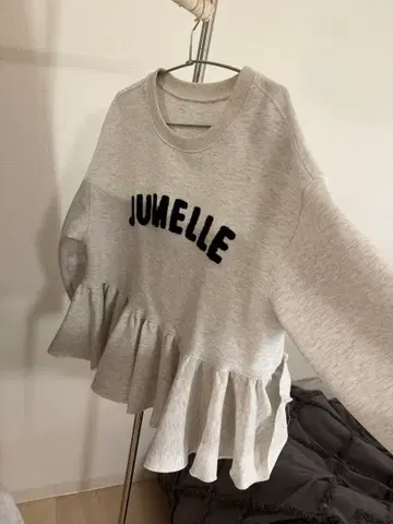 JUMELLE 프릴 달린 트레이닝복 그레이 F