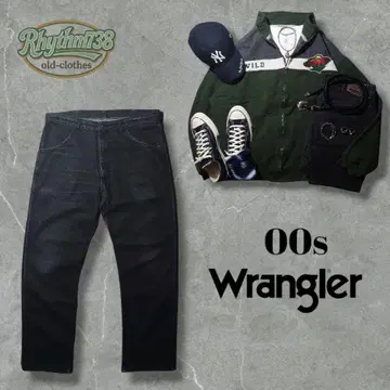 [ 왕도 인기 00s ] Wrangler 블랙 데님 페이드