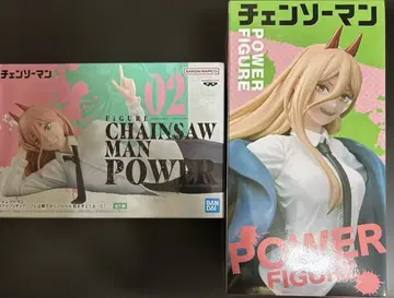체인소 맨 파워 피규어 2종