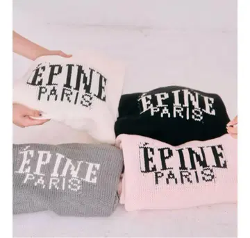 epine PARIS big knit 화이트
