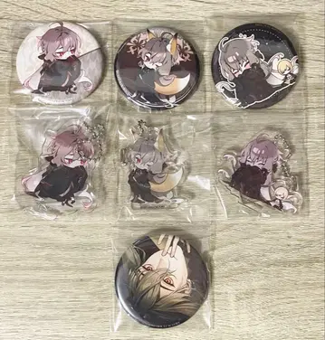 종원의 비르슈 종빌 스텔라 애니메이트 캔뱃지 아크릴 스탠드 앙크