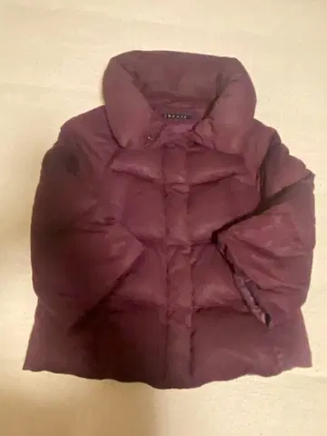 띠어리 숏 다운 자켓 / 보르도 S 사이즈