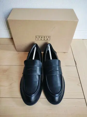 LOWRYS FARM 로퍼 블랙 M 사이즈 미사용