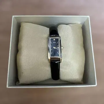 ete 아날로그 손목시계 블랙