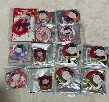 영화의 오소마츠 6쌍둥이 스파이 캔뱃지 오소마츠