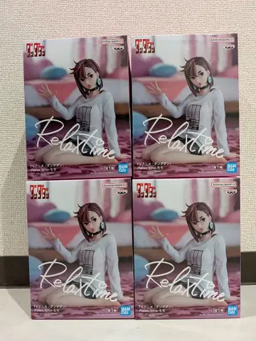 단단단 Relax time 모모 피규어 4체 세트