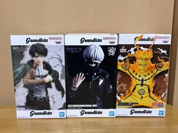 Grandista 피규어 세트 리바이 카네키 켄 나루토