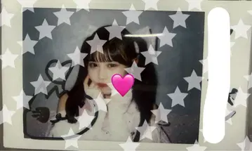 무라카와 비안 친필 사인 폴라로이드