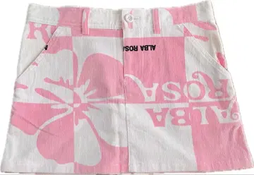 ALBA ROSA 신승목 패턴 미니 스커트 헤이세이 갸루 y2k 일본제