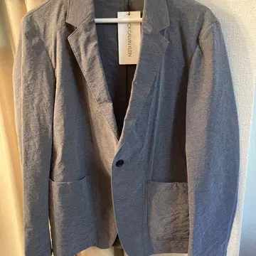 CK Calvin Klein 그레이 테일러드 자켓 36