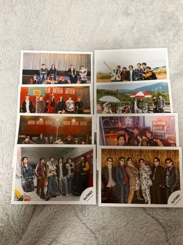 SixTONES 공식 사진 8장 세트