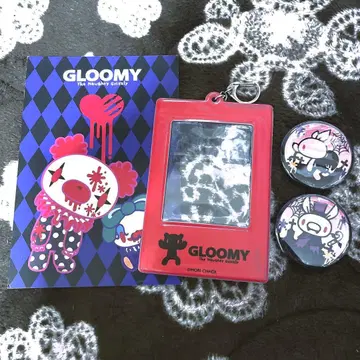 그루미 캔뱃지 카라나비 카드 케이스 트레이딩 카드 세트