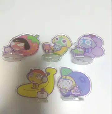 개구리 중사 케로로 아크릴 스탠드 마루쿠지 소대 세트