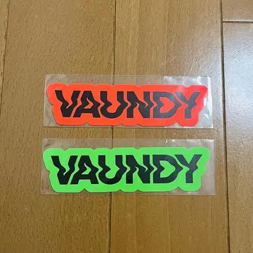 VAUNDY 로고 스티커 세트