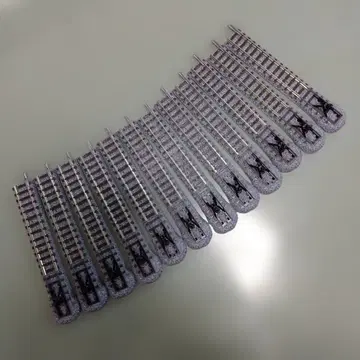 N 게이지 철도 레일 12도 세트